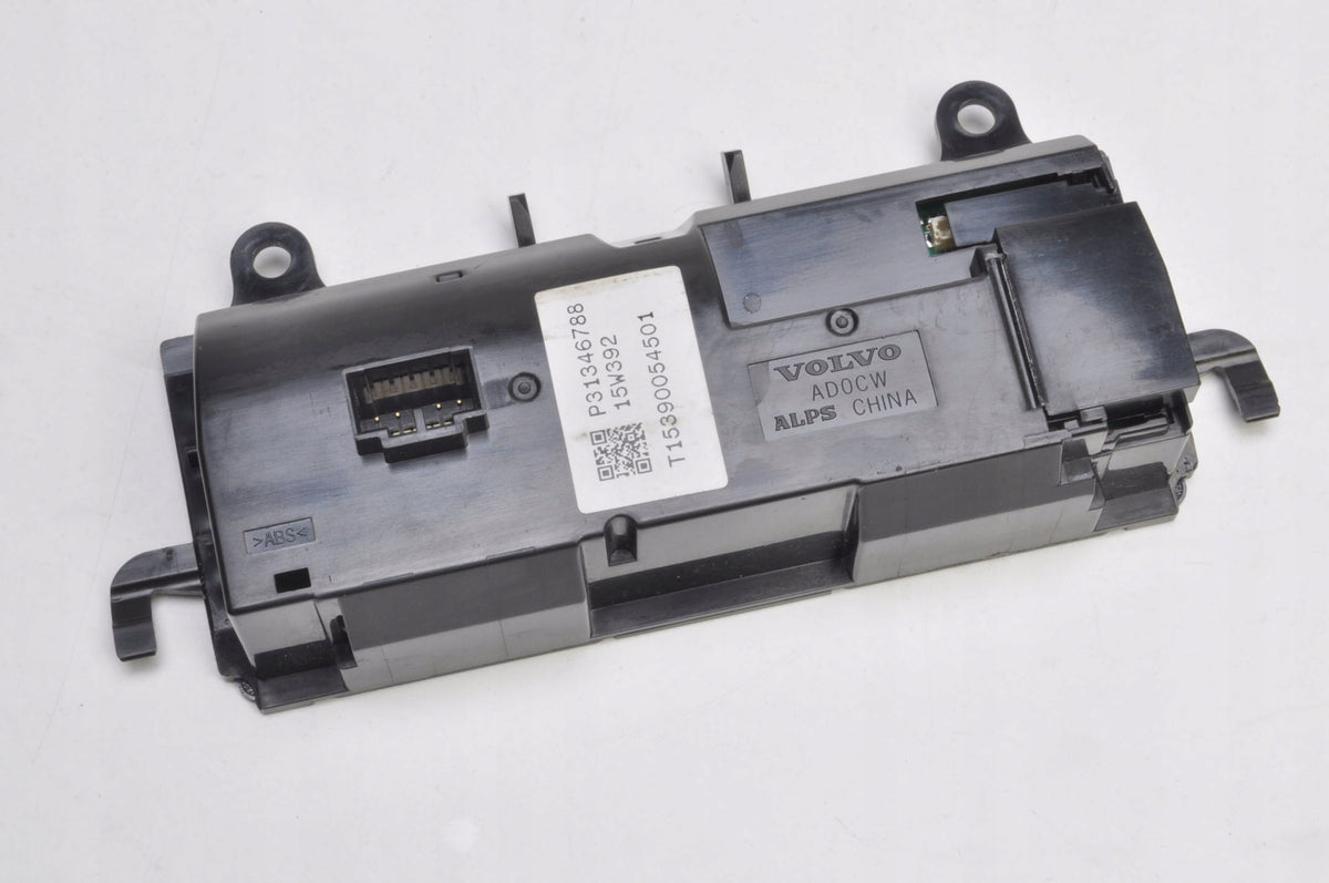 VOLVO S90 XC90 II DISPLAY AIR CONDITIONING PANEL REAR 31346788