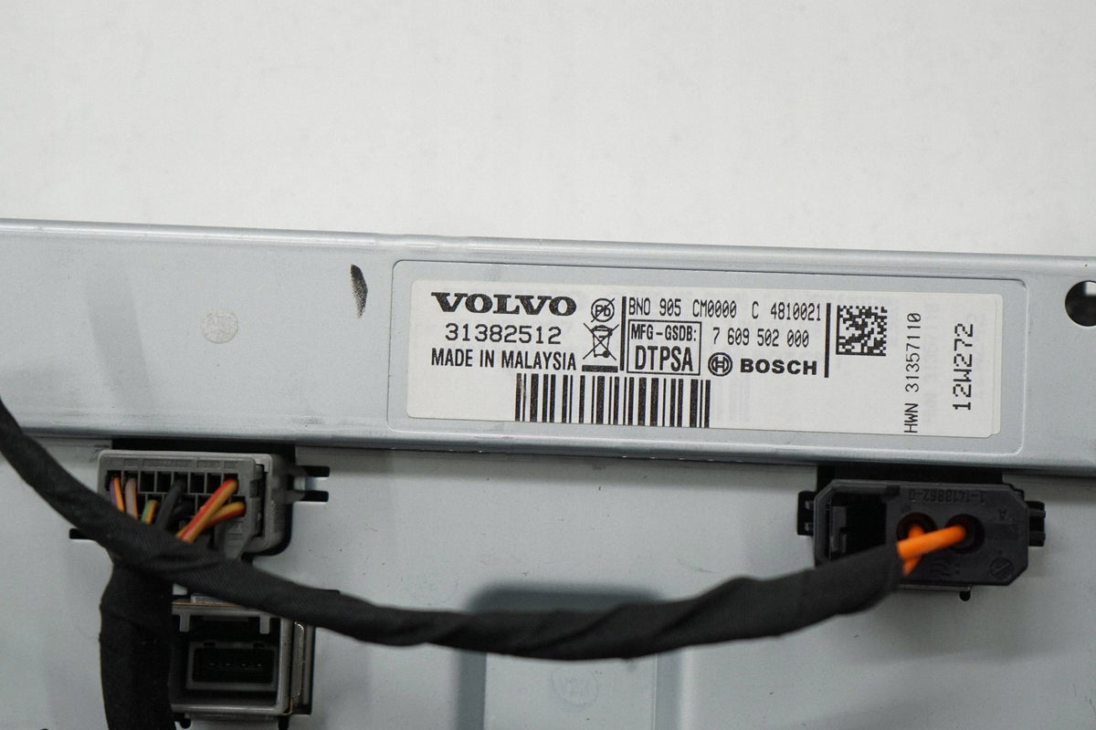VOLVO V40 II 12R SCREEN DISPLAY MONITOR 31382512