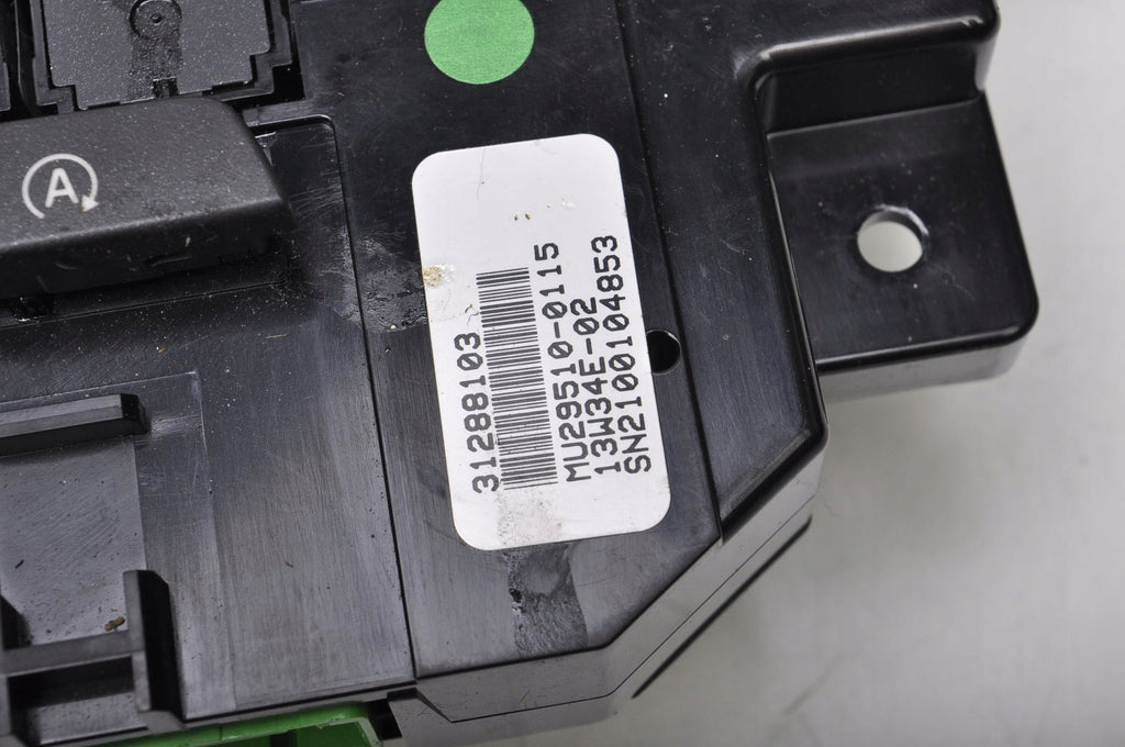 VOLVO V40 II AIR SUPPLY PANEL 31288103