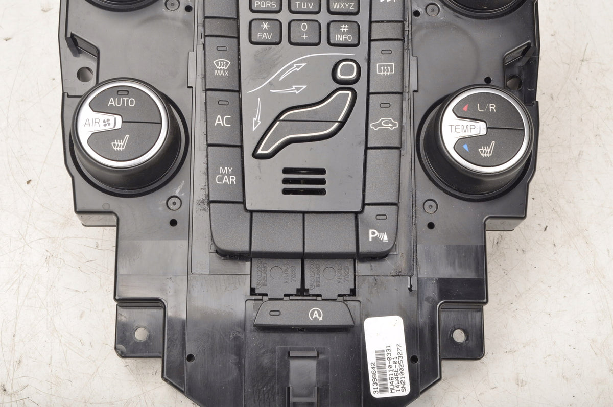 VOLVO V40 II AIR SUPPLY PANEL 31398642