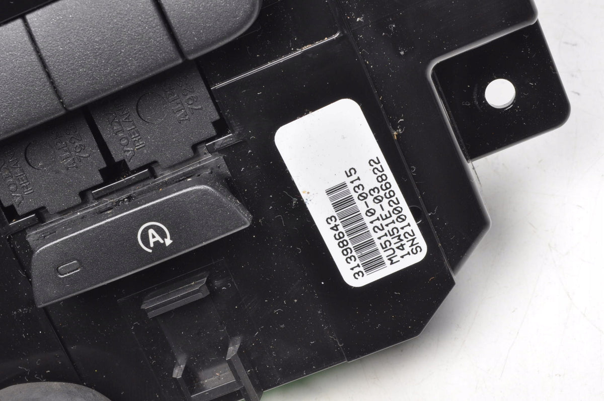 VOLVO V40 II PANEL AIR CONDITIONING SWITCH 31398643