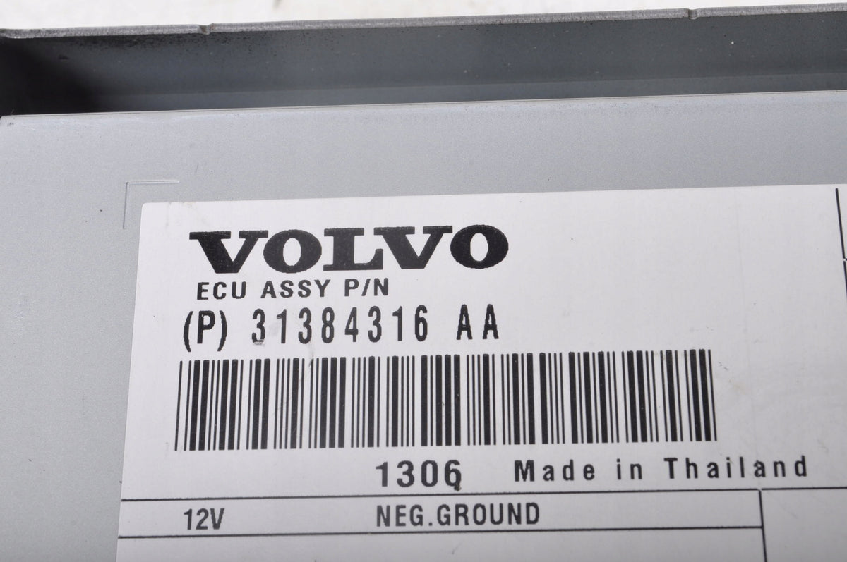 VOLVO V40 II RADIO AMPLIFIER 31384316