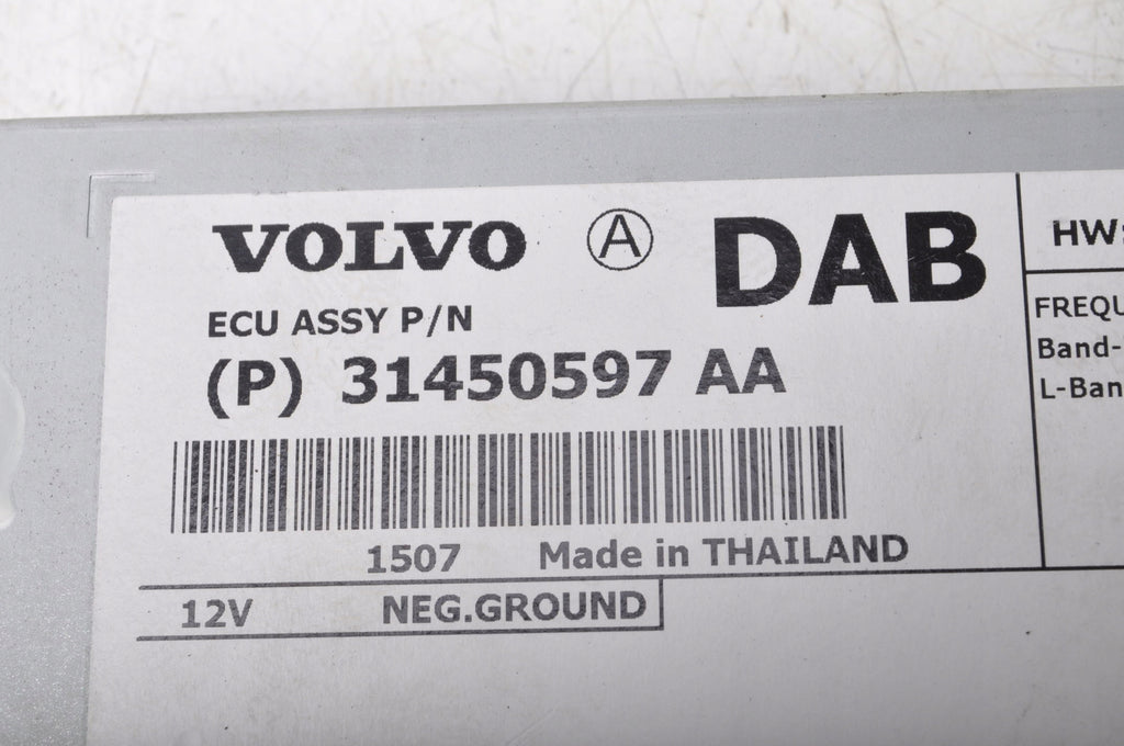 VOLVO V40 II RADIO AMPLIFIER 31450597