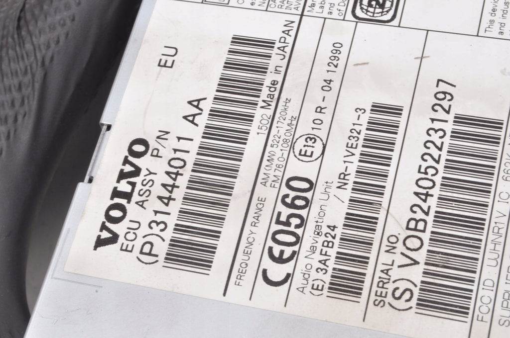 VOLVO V40 II S60 II V60 AND RADIO NAVIGATION 31444011