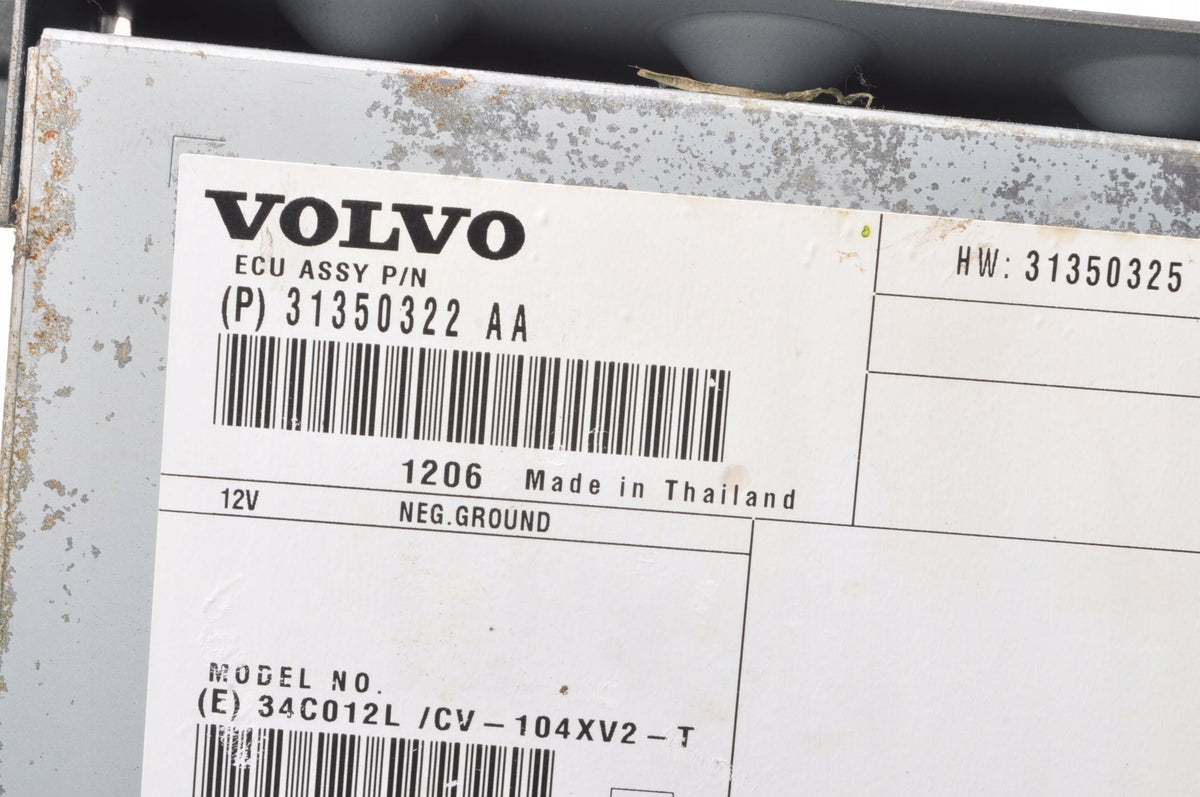 VOLVO V40 II S60 II V60 RADIO AMPLIFIER 31350322