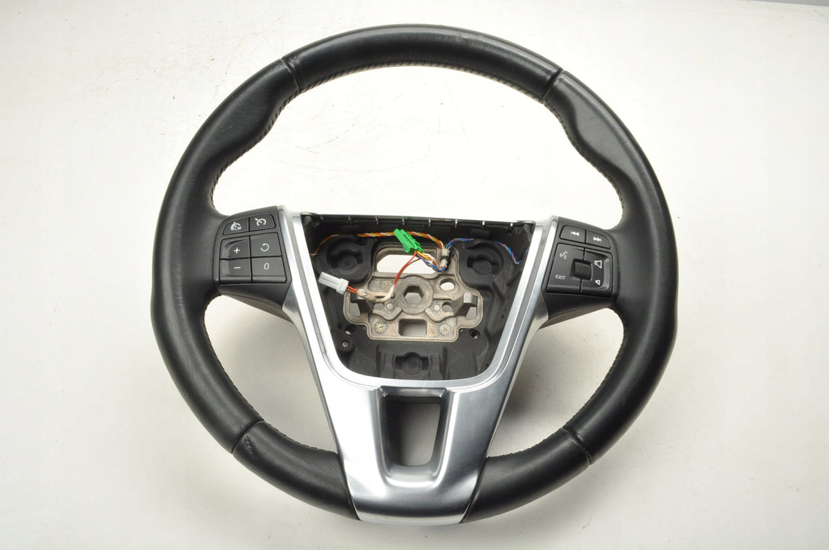 VOLVO V40 II S60 V60 XC60 V70 S80 LEATHER STEERING WHEEL 31250592