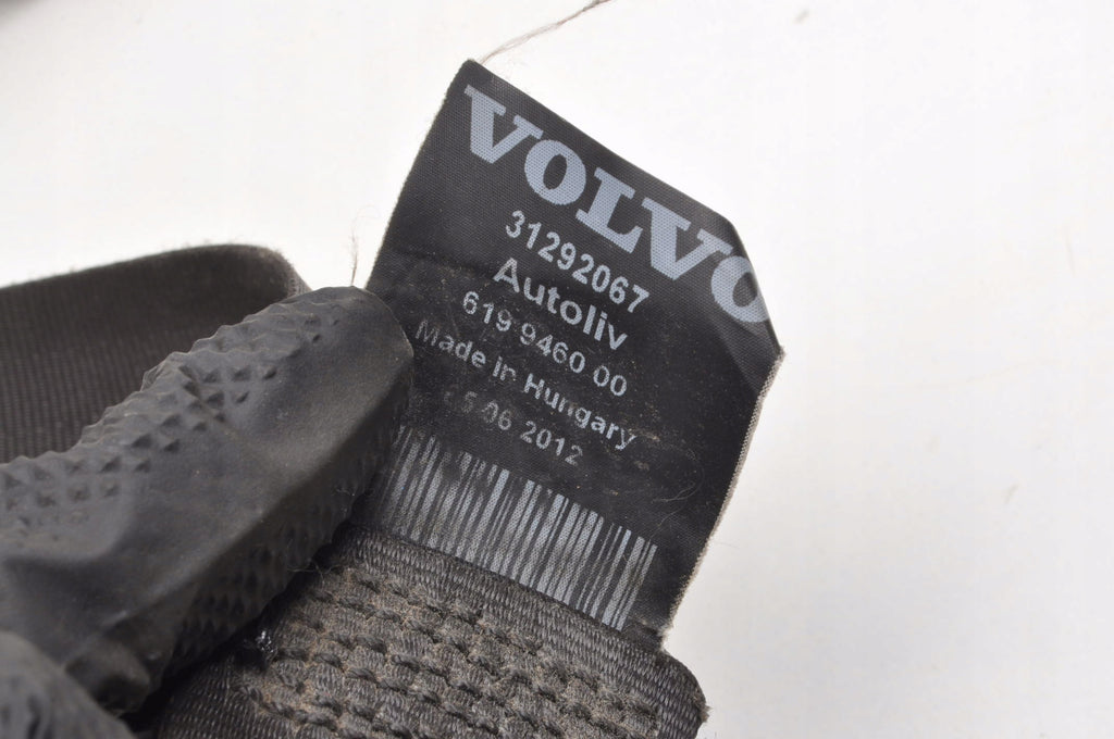 VOLVO V40 II SEAT BELT RIGHT FRONT 31292067