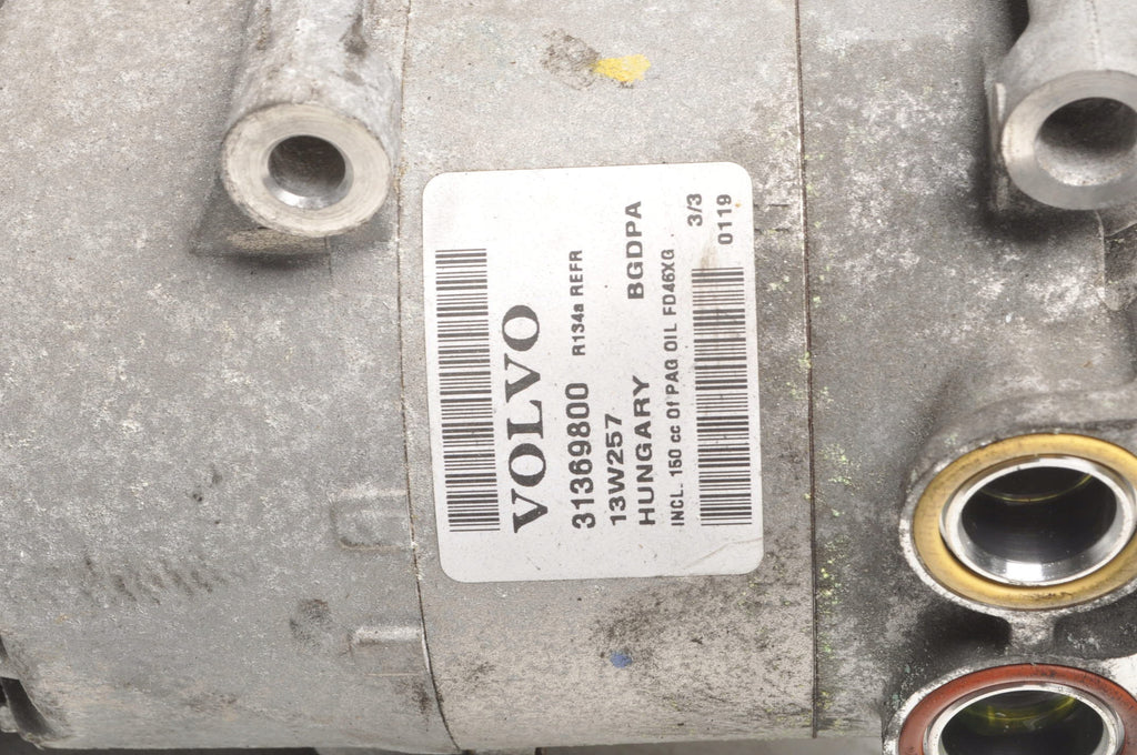 VOLVO V40 II T3 GTDi 150HP AIR CONDITIONING COMPRESSOR 31369800