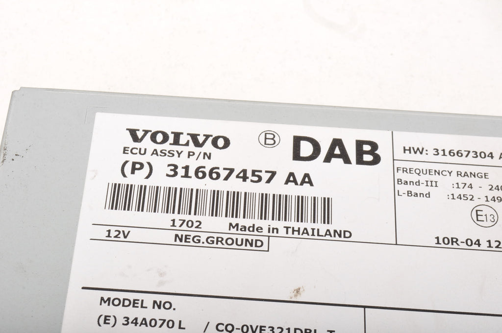 VOLVO V40 II XC60 AND V60 S60 ANTENNA AMPLIFIER 31667457