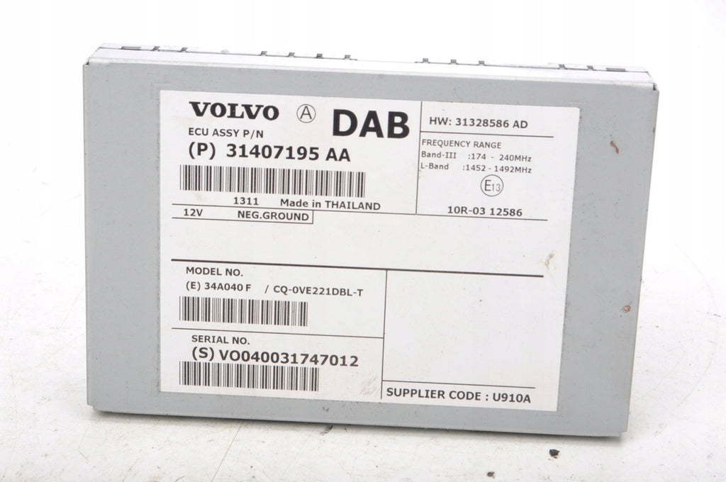 VOLVO V40 II XC60 S60 II V60 ANTENNA AMPLIFIER 31407195