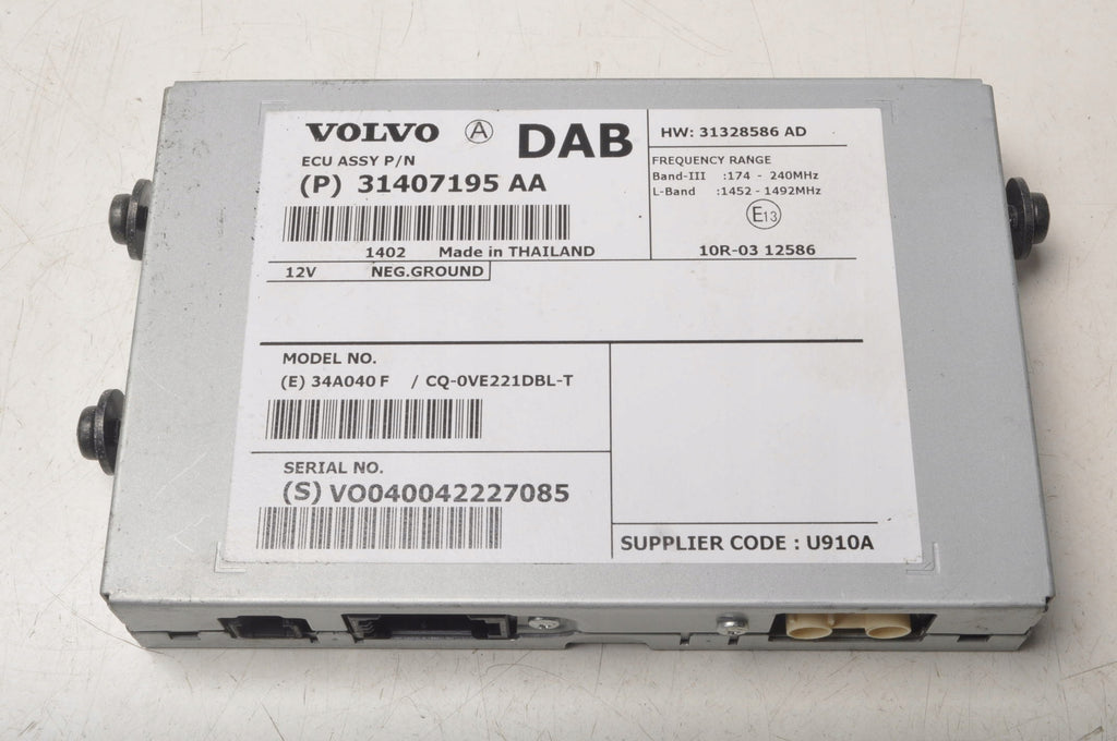 VOLVO V40 II XC60 S60 II V60 ANTENNA AMPLIFIER 31407195