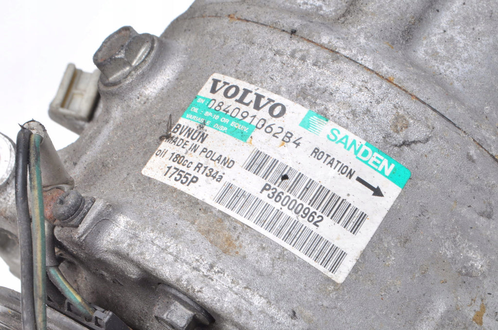 VOLVO V50 1.6 8V D2 114KM AIR CONDITIONING COMPRESSOR 36000962 / 084091062B4