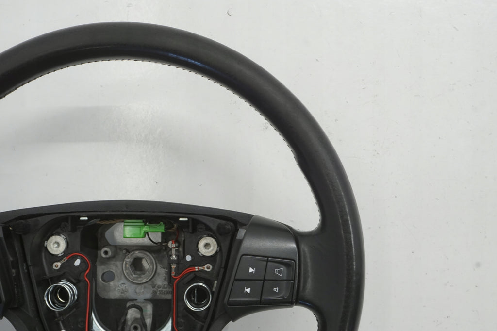VOLVO V50 LIFT 08R STEERING WHEEL MULTIFUNCTION LEATHER 55150060 30778752