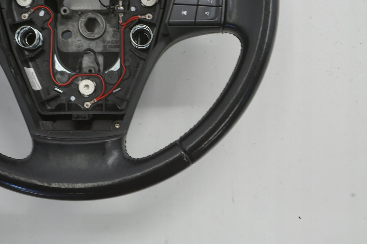 VOLVO V50 LIFT 08R STEERING WHEEL MULTIFUNCTION LEATHER 55150060 30778752