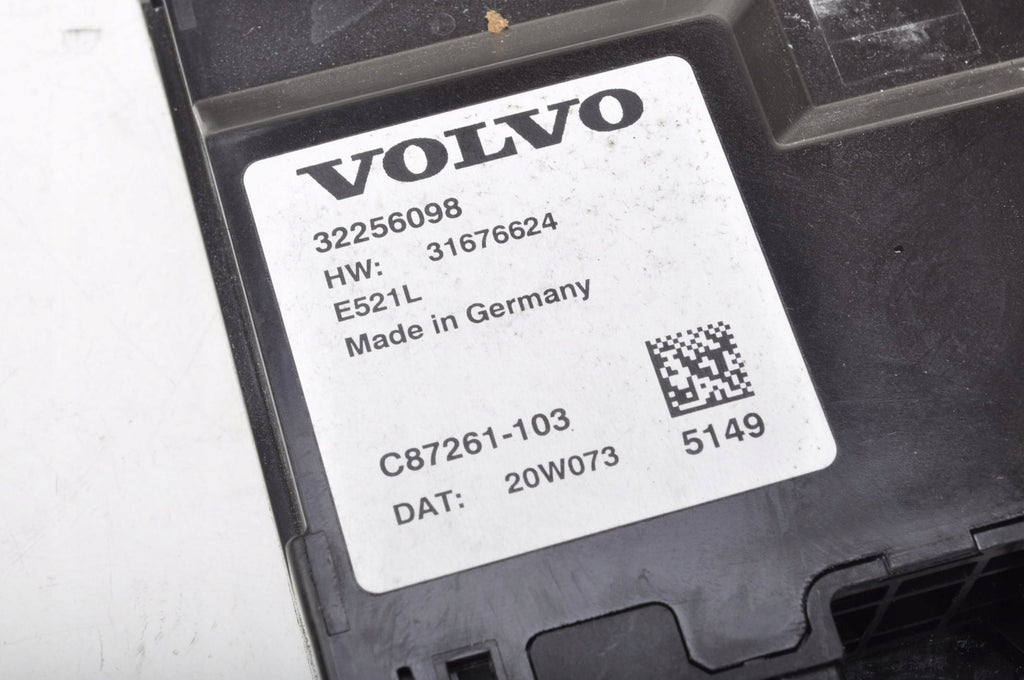 VOLVO V60 II FLAP CONTROLLER MODULE 32256098