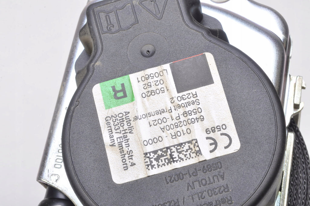 VOLVO V60 II SEAT BELT RIGHT FRONT 32149112