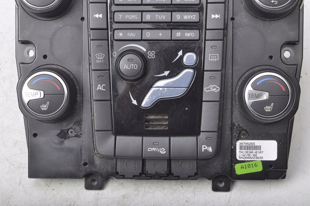 VOLVO V60 PANEL AIR CONDITIONING SWITCH 30795265