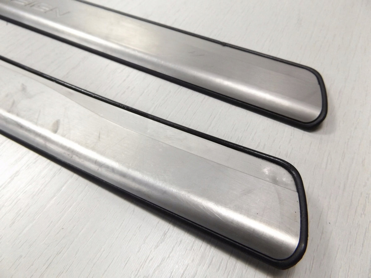 VOLVO V60 R-DESIGN THRESHOLD STRIPS FRONT SET
