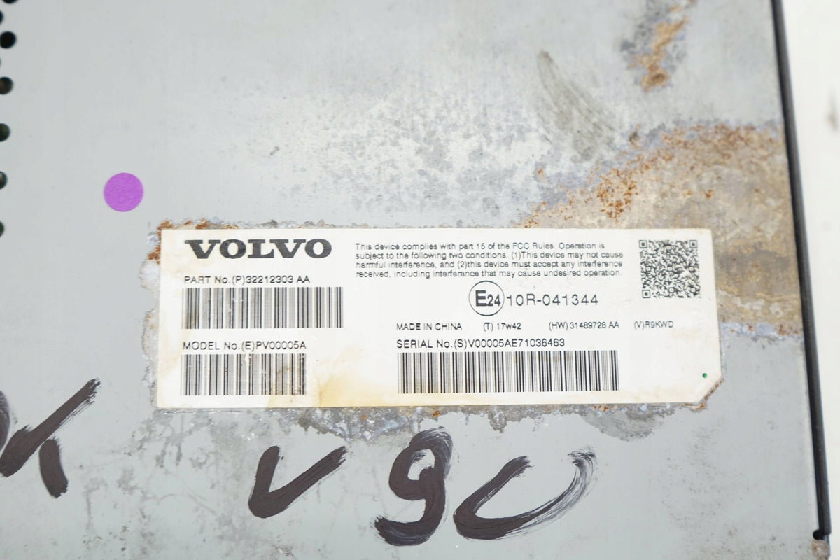 VOLVO V90 19R AUDIO AMPLIFIER 31489728AA