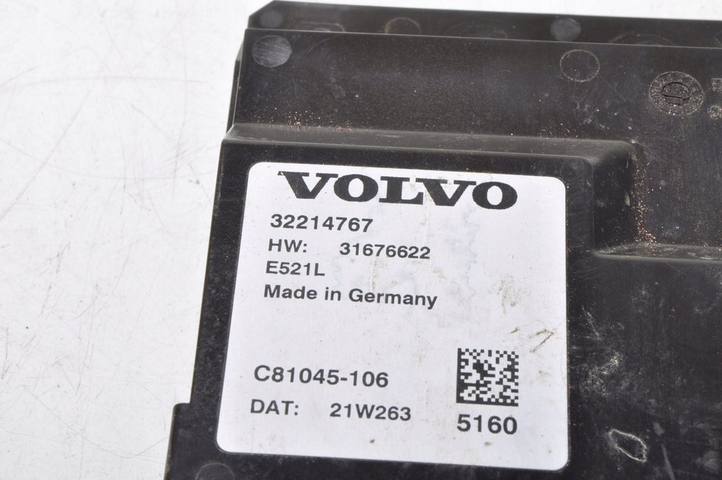 VOLVO V90 II FLAP CONTROLLER MODULE 32214767