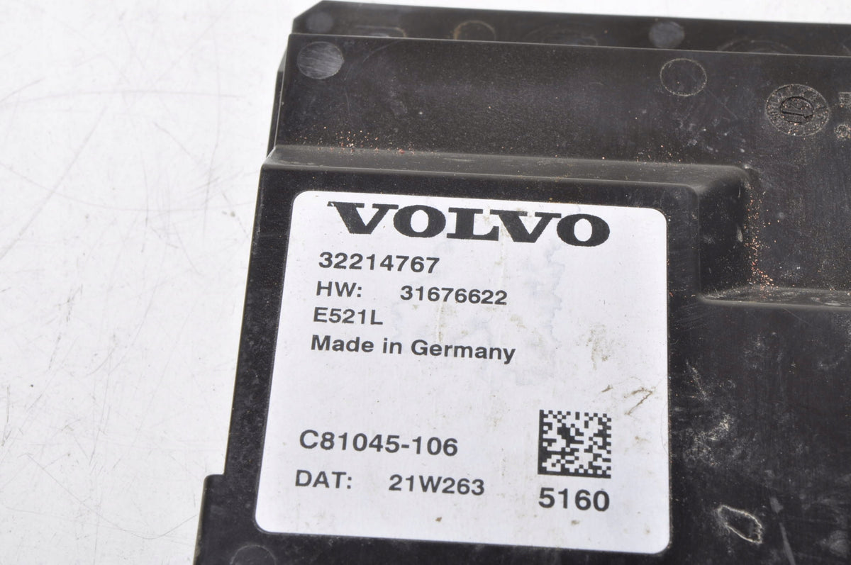 VOLVO V90 II FLAP CONTROLLER MODULE 32214767