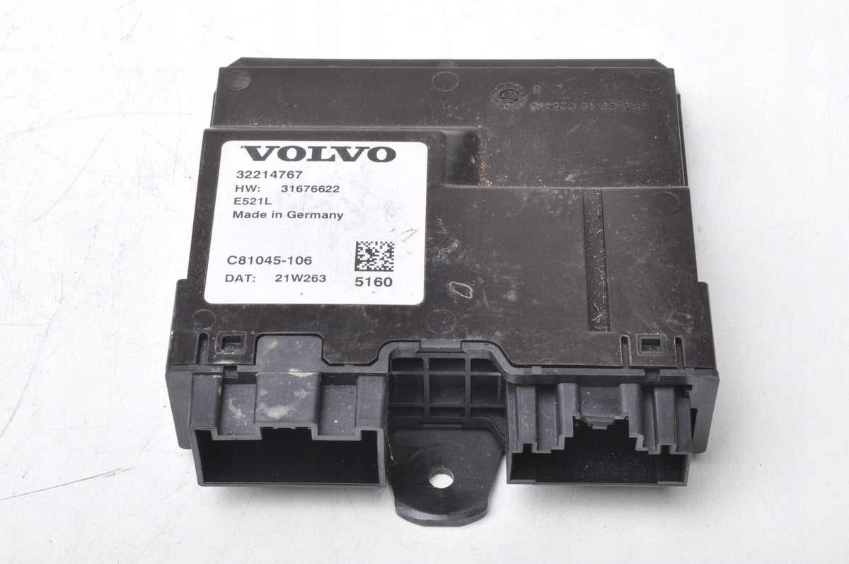 VOLVO V90 II FLAP CONTROLLER MODULE 32214767