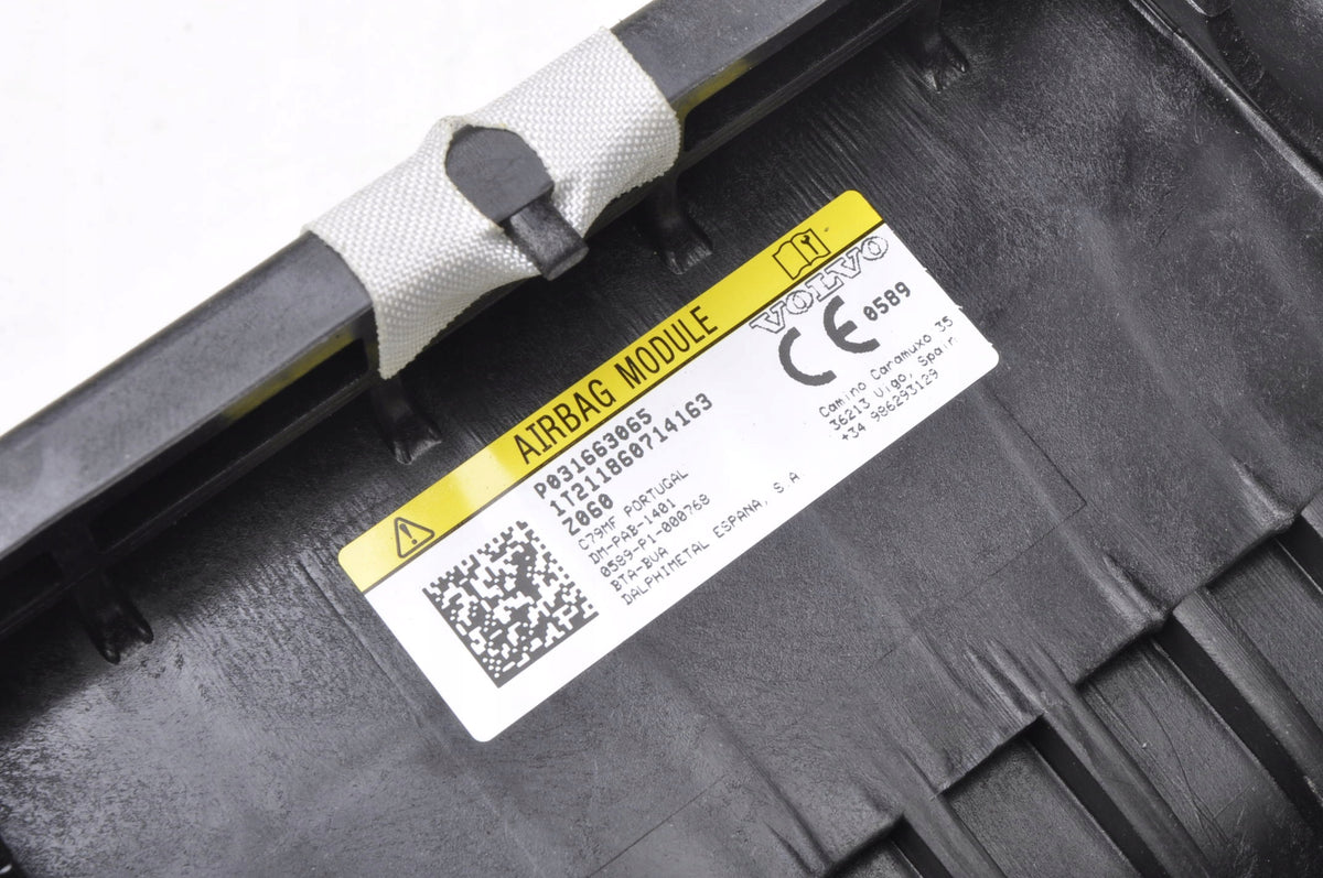 VOLVO V90 II PASSENGER AIRBAG CUSHION 31663065
