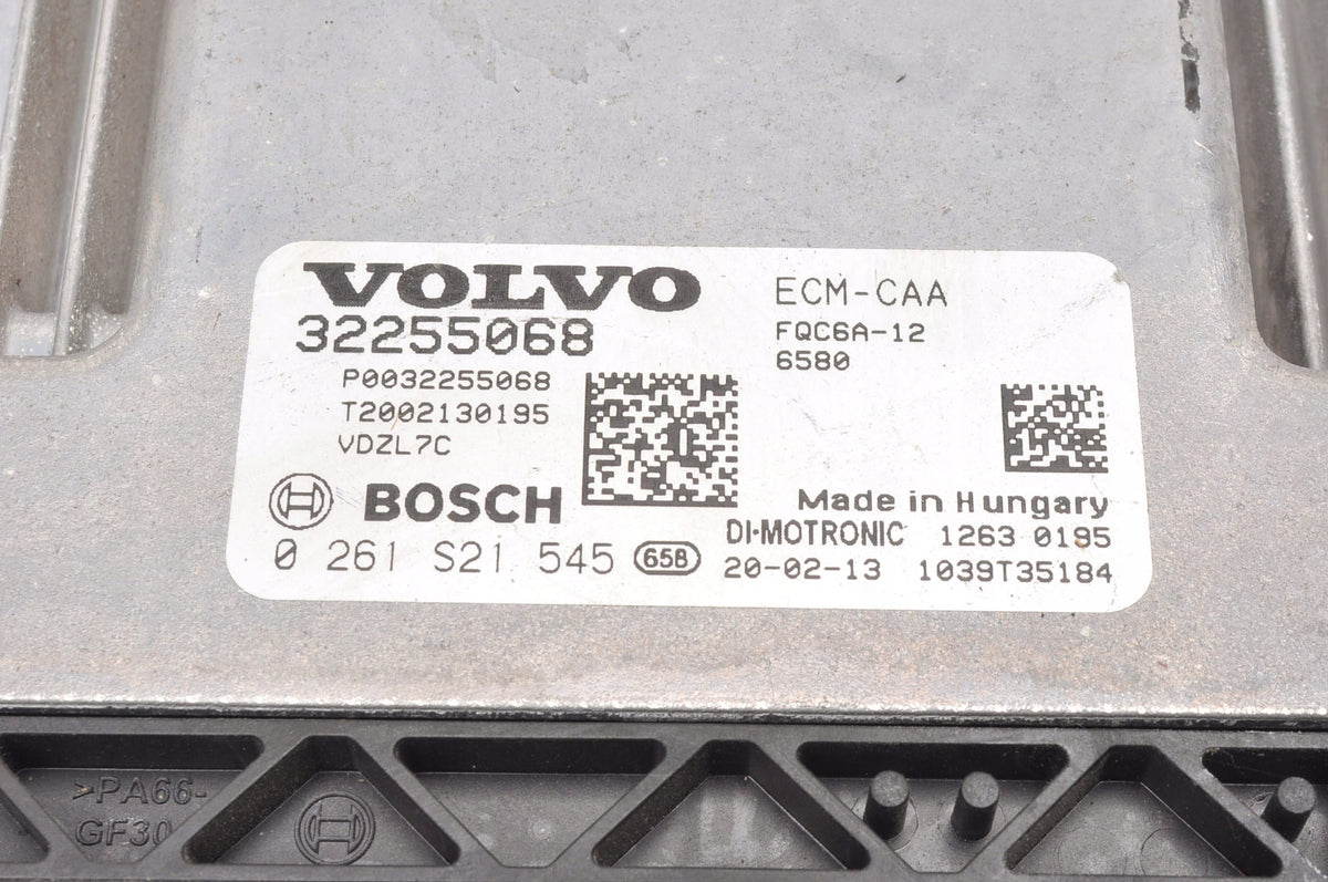 VOLVO XC40 1.5 T3 COMPUTER ENGINE DRIVER 32255068