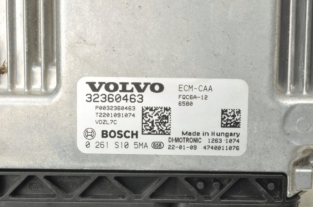VOLVO XC40 1.5 T3 COMPUTER ENGINE DRIVER 32360463