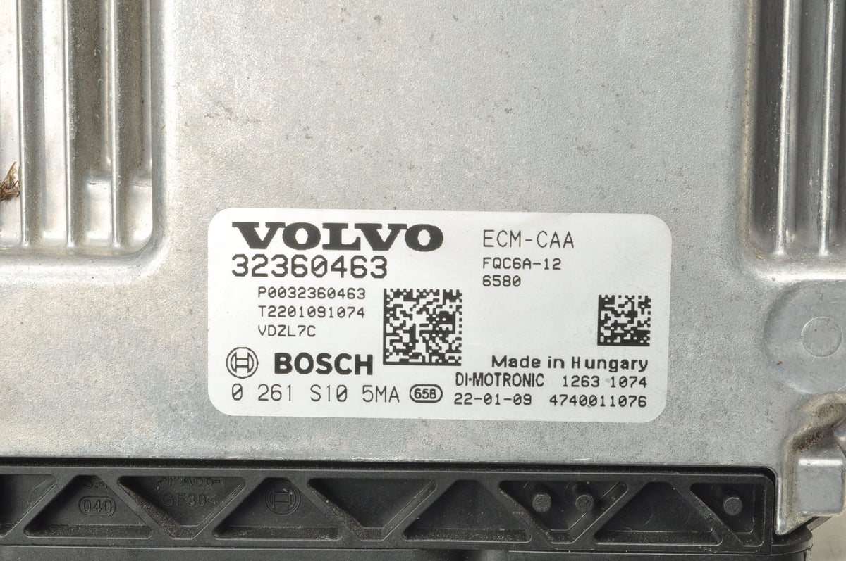 VOLVO XC40 1.5 T3 COMPUTER ENGINE DRIVER 32360463