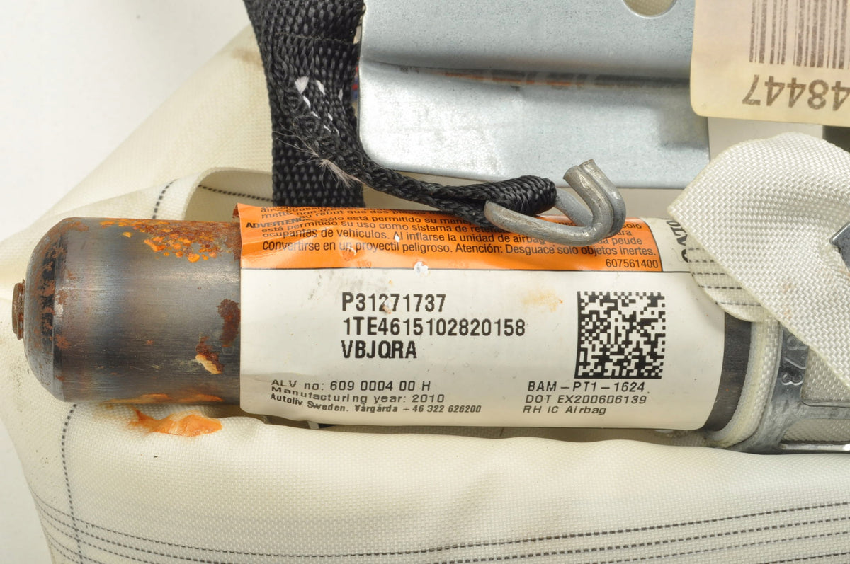 VOLVO XC60 AND CURTAIN AIRBAG RIGHT 31271737