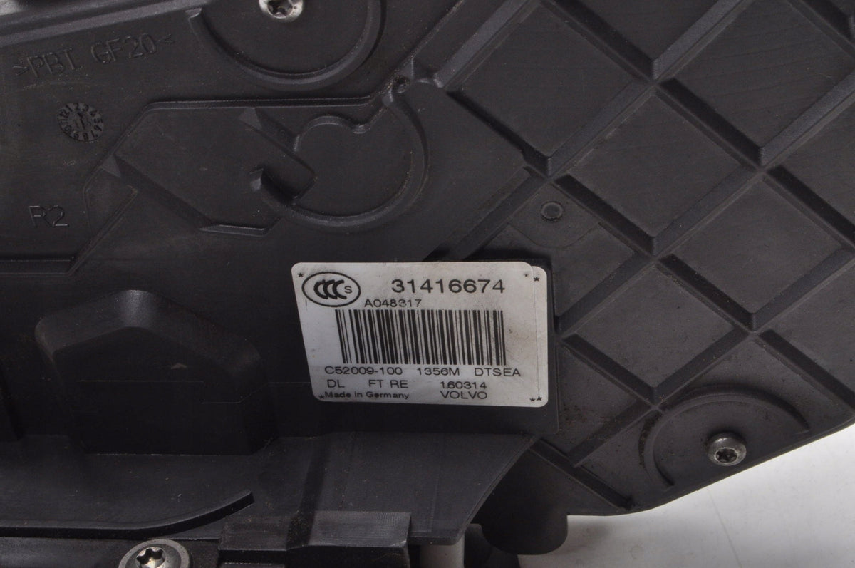VOLVO XC60 AND DOOR LOCK RIGHT FRONT UK LIFT 10 PIN 31416674