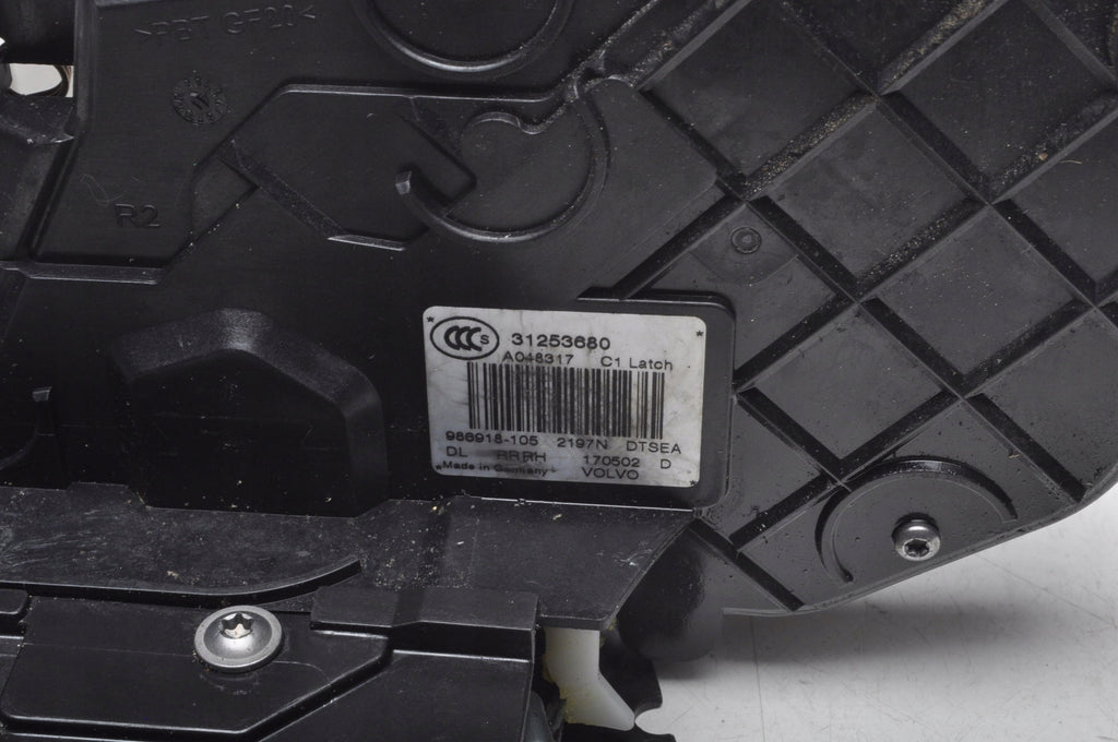 VOLVO XC60 AND DOOR LOCK RIGHT REAR 31253680