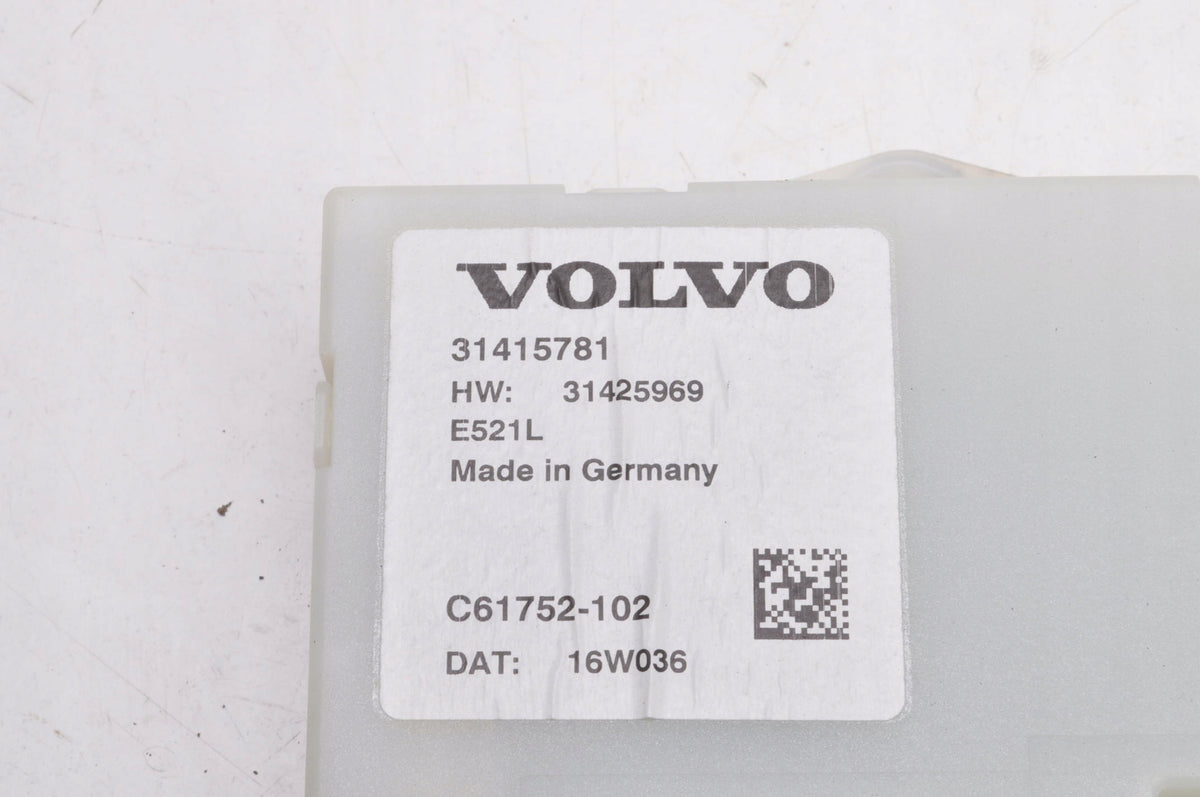 VOLVO XC60 AND FLAP CONTROLLER MODULE 31415781