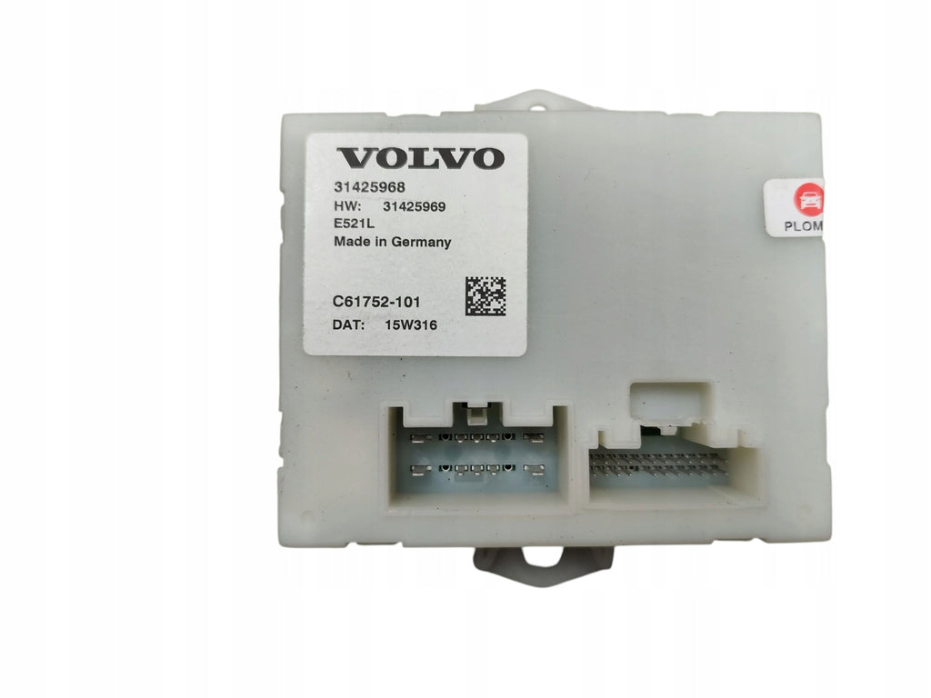 VOLVO XC60 AND LIFT (2013-2017) 31425968 ELECTRIC FLAP MODULE