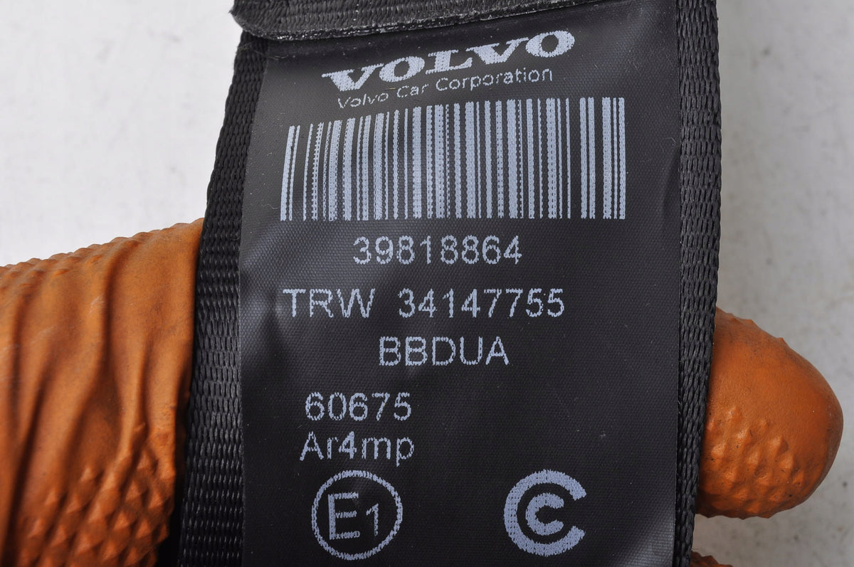 VOLVO XC60 AND SEAT BELT RIGHT REAR 2 ROW 34147755