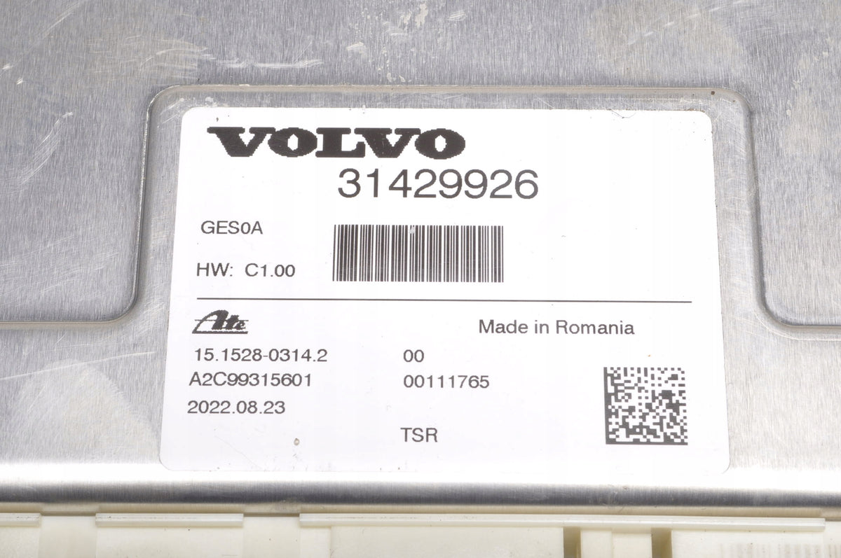 VOLVO XC60 II 2.0 16V B5 Mild-Hybrid 250HP MODULE CONTROLLER 2022 R 31429926
