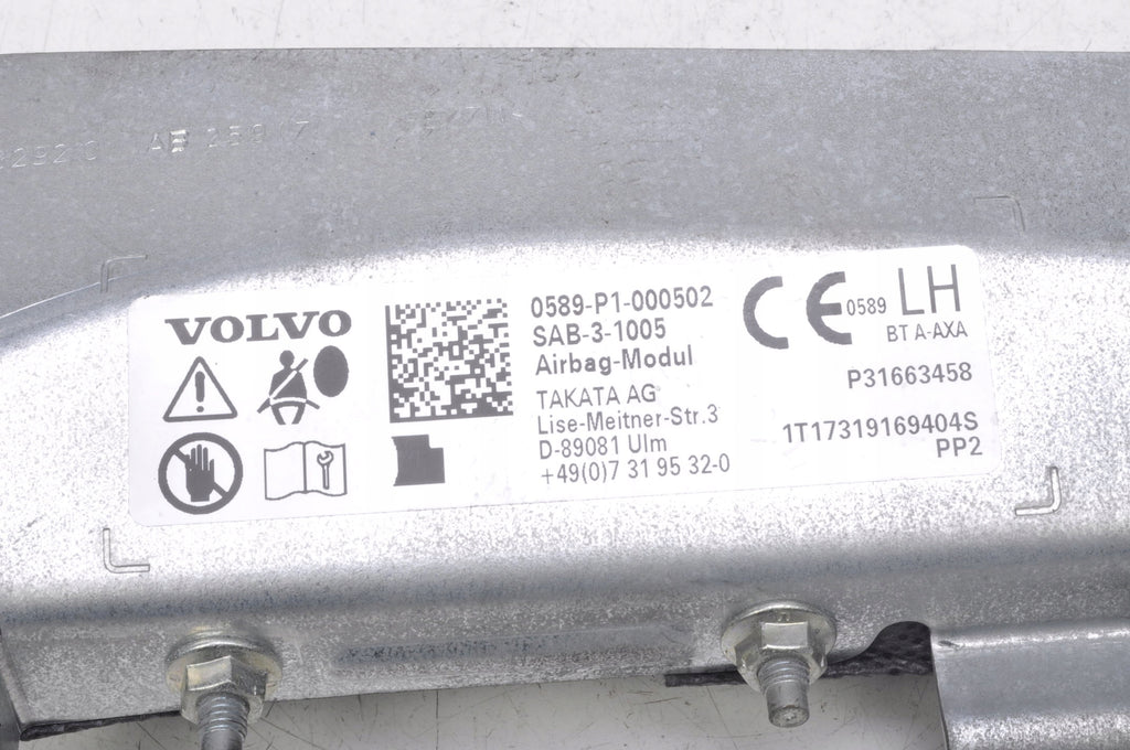 VOLVO XC60 II AIRBAG SEAT CUSHION LEFT 31663458