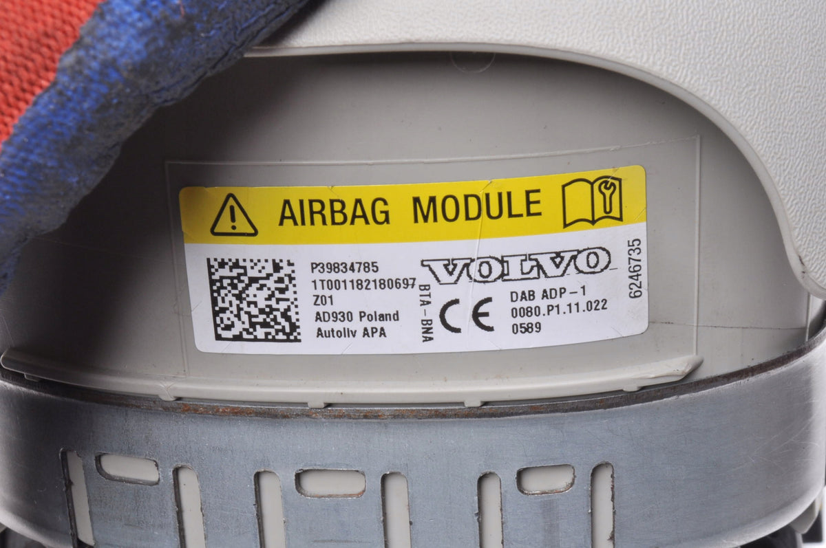 VOLVO XC60 II DRIVER AIRBAG P39834785