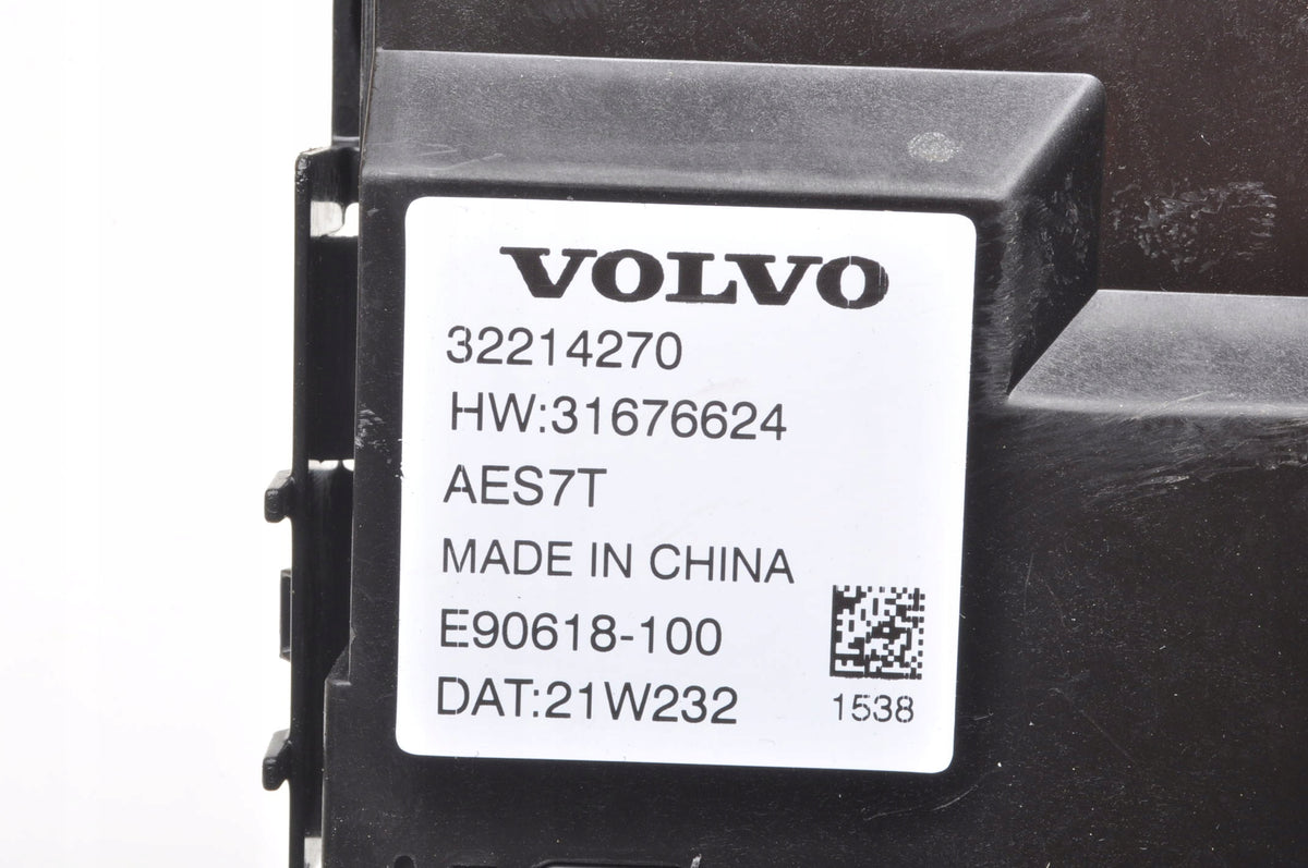 VOLVO XC60 II FLAP CONTROLLER MODULE 32214270