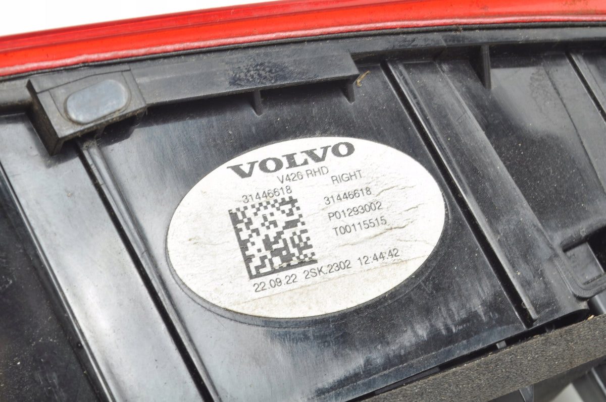 VOLVO XC60 II LAMP RIGHT REAR FLAP 22R 31446618