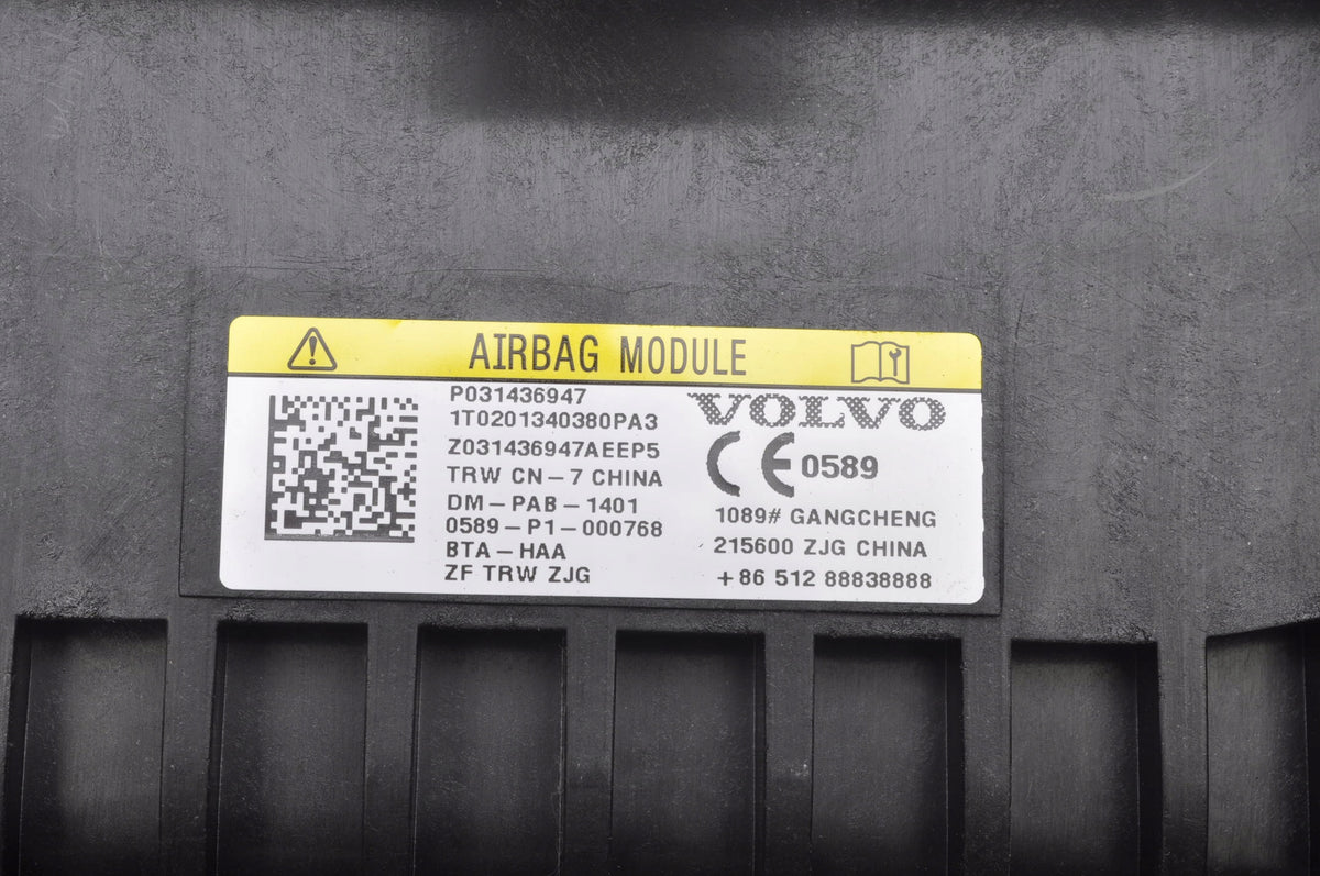 VOLVO XC60 II PASSENGER AIRBAG CUSHION 31436947