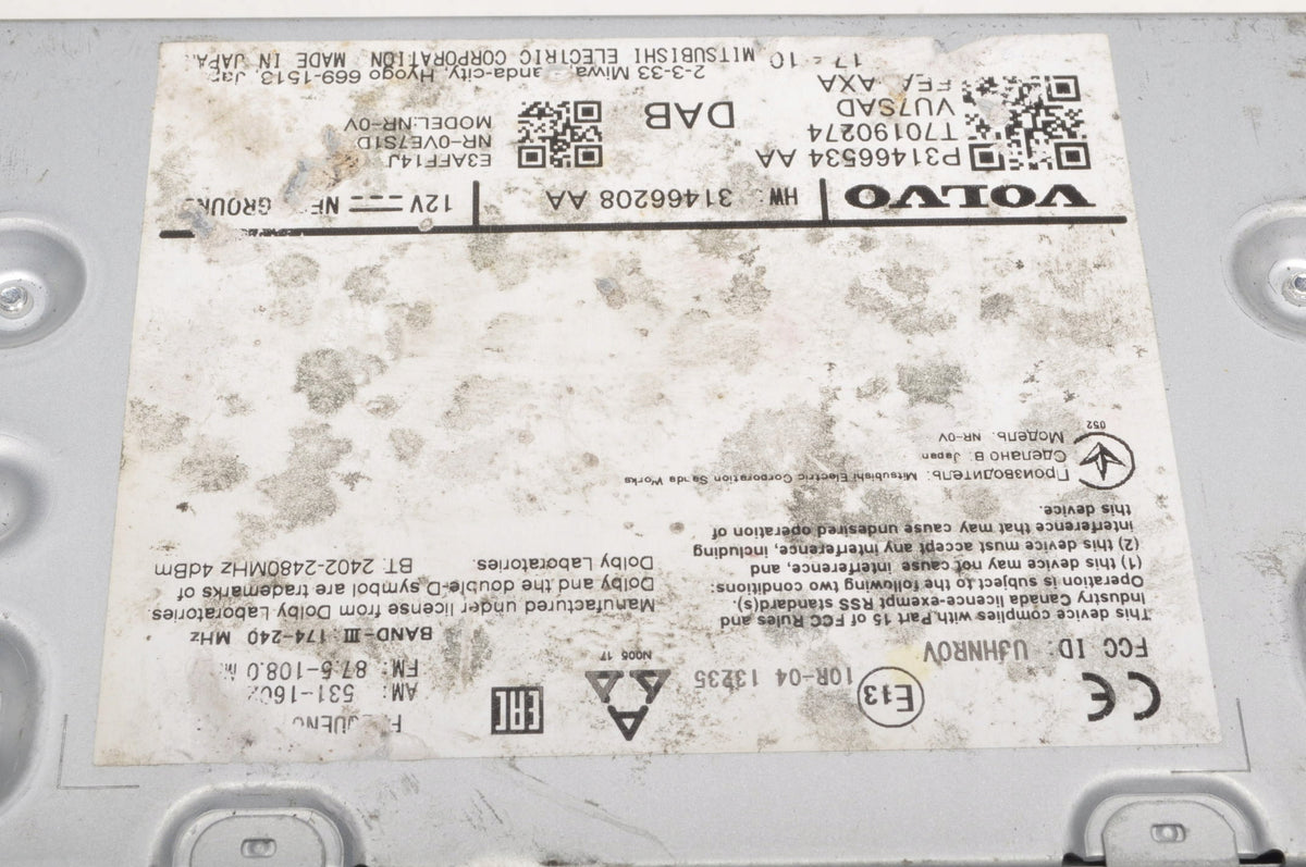 VOLVO XC60 II RADIO 31466208AA