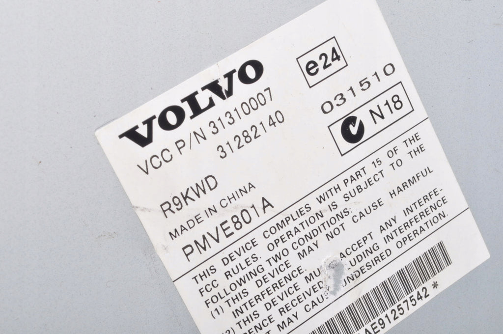 VOLVO XC90 AND RADIO AMPLIFIER 31310007 LIFT