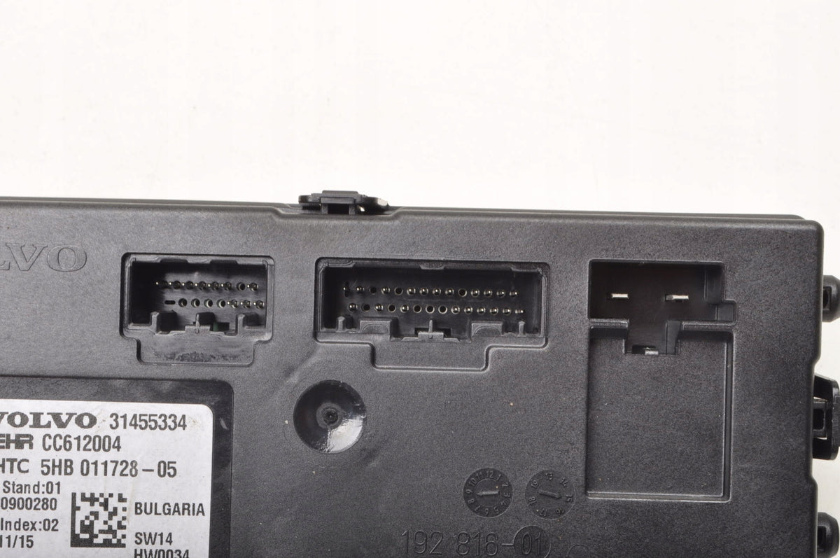 VOLVO XC90 II AIR CONDITIONING CONTROLLER 31455334