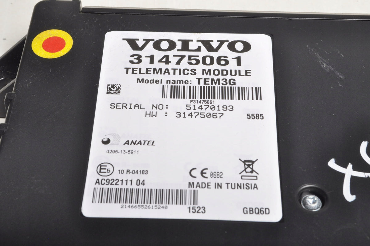 VOLVO XC90 II MODULE DRIVER TELEMATICS 31475061 TEM3G