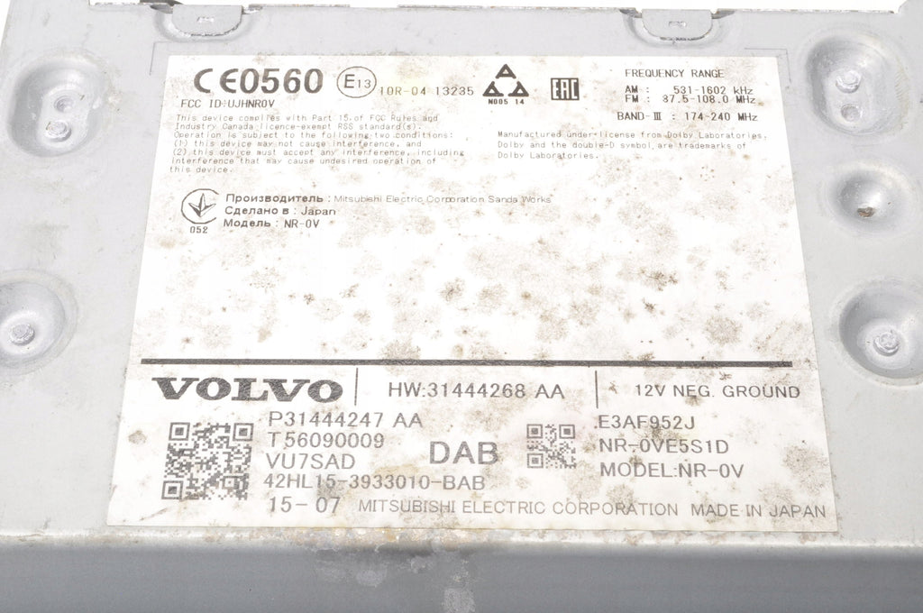VOLVO XC90 II RADIO NAVIGATION 31444268