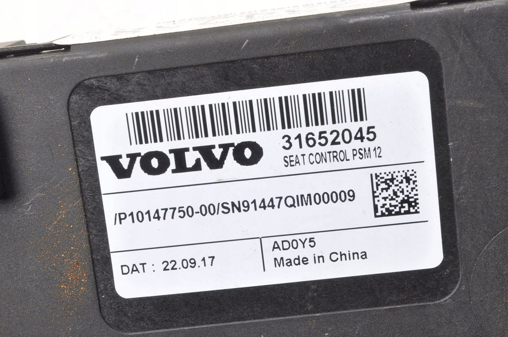 VOLVO XC90 II XC60 V90 S90 S60 V60 SEAT CONTROL MODULE 31652045