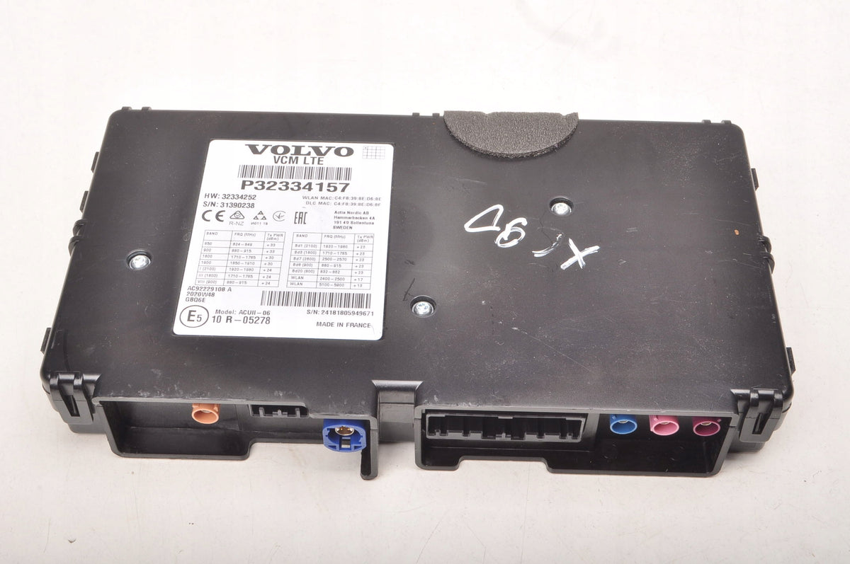 VOLVO XC90 IIXC60 V90 S90 V60 S60 DRIVER MODULE VCM 32334157