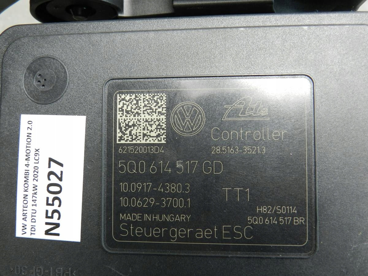 VW ARTEON PUMP DRIVER ABS 5Q0614517GD